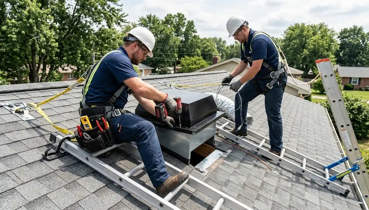 Attic fan installation and repair service for Lakeland, FL homes by On Call Electrical