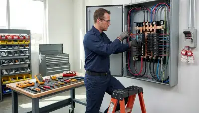 Electrician providing electrical repair services for Lakeland, FL homes.builder