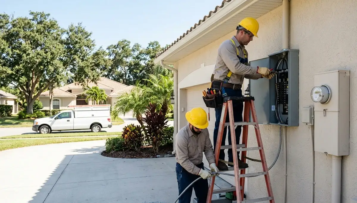 Electrician services for homes and businesses in Lakeland, FL