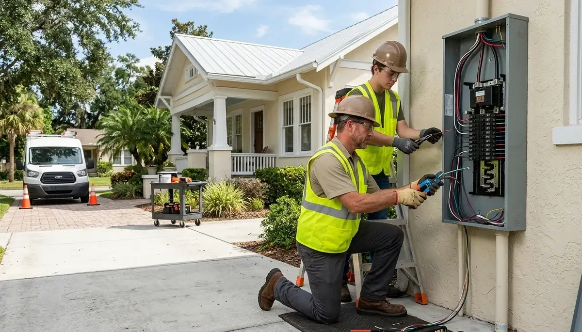 Lakeland, FL electrician providing professional electrical services for homes and businesses