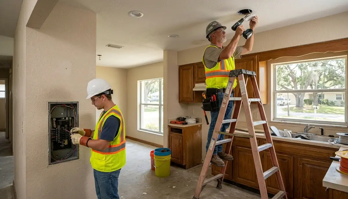 Lakeland, FL electrician providing professional residential and commercial electrical services