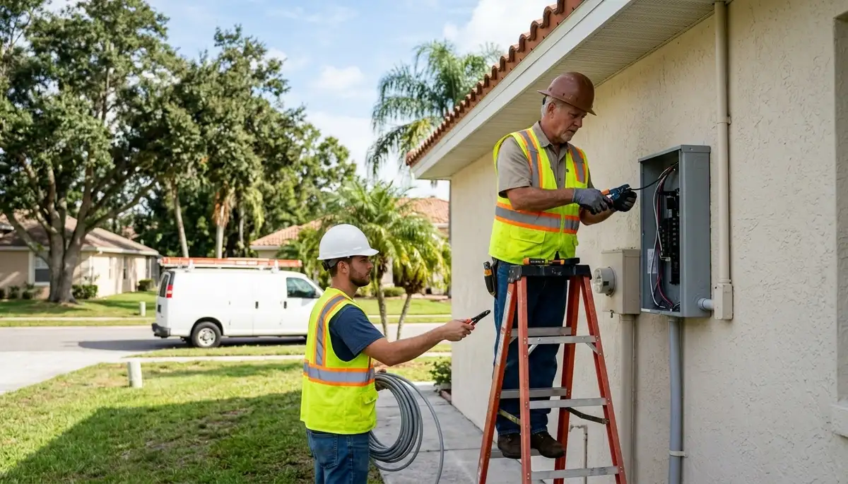 Lakeland, FL electrician providing professional residential and commercial electrical services
