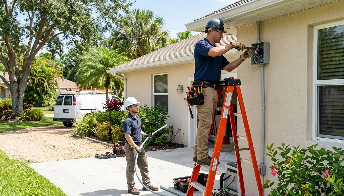 Lakeland, FL electrician providing professional residential and commercial electrical services
