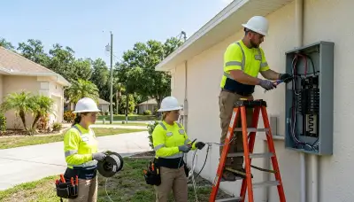 Professional Lakeland, FL electrician providing reliable residential electrical services