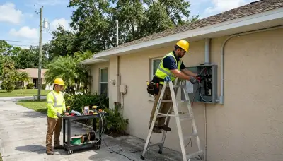 Lakeland, FL electrician providing professional residential and commercial electrical services
