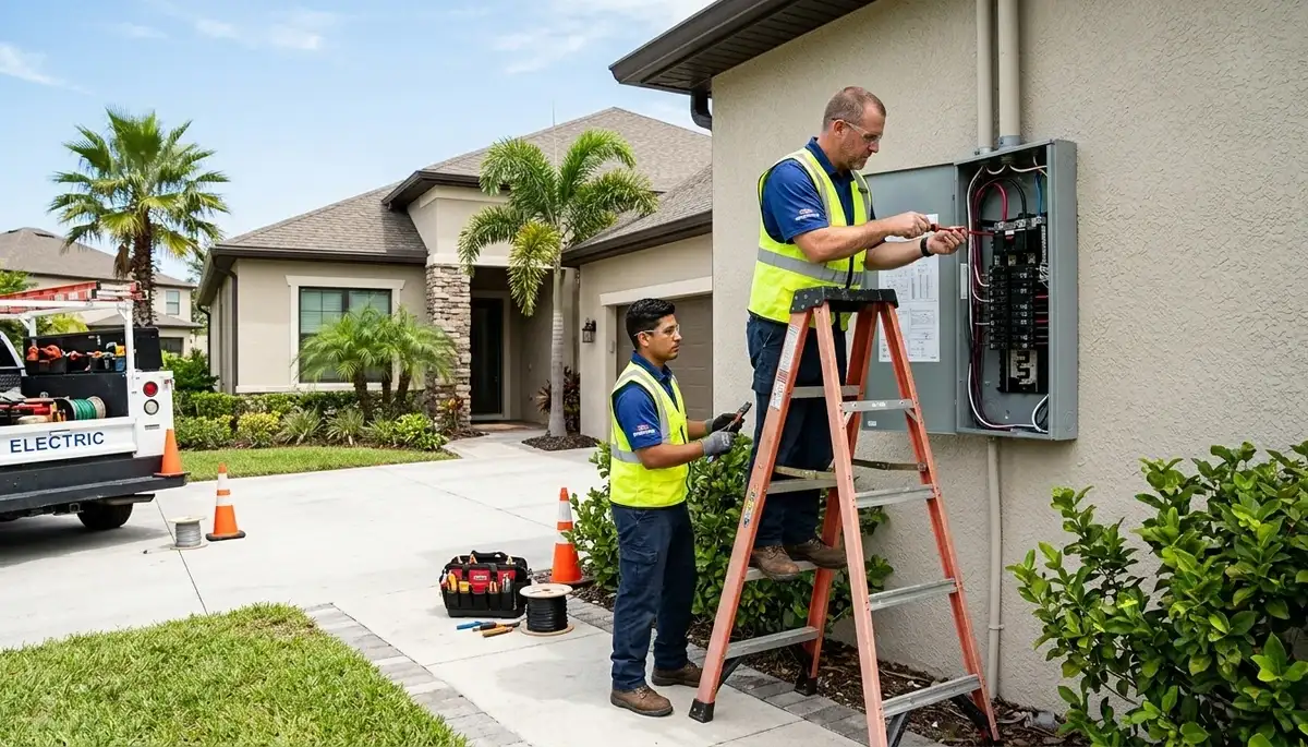 Lakeland, FL electrician providing professional residential and commercial electrical services