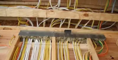 new construction wiring services with organized electrical rough-in performed by licensed electricians in Lakeland, FL
