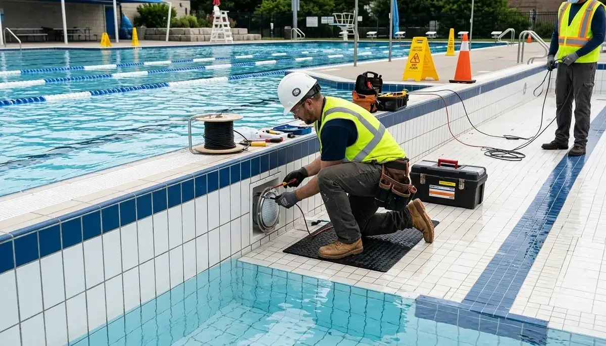 Pool lighting installation and electrical wiring service for Lakeland, FL homes