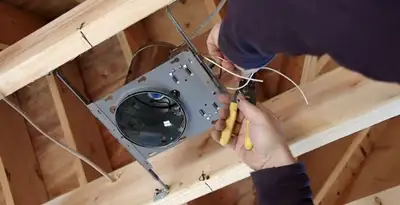 Professional recessed lighting installation with electrical wiring by licensed electricians in Lakeland, FL