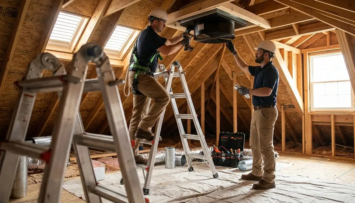 Whole house fan installation service for Lakeland, FL homes by On Call Electrical